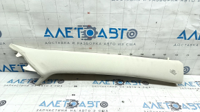 Front pillar trim right Lexus NX200t NX300 NX300h 15-21 beige, for dry cleaning