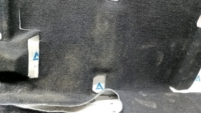 Front floor covering for Lexus NX200t NX300 15-21 Base, black, dry-cleanable