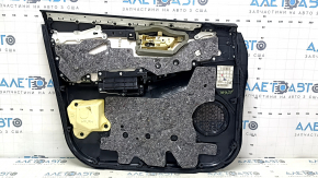 Lexus NX200t NX300h 15-17 front right door panel, black with beige insert, black leather armrest