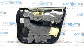 Front left door panel for Lexus NX200t NX300h 15-17, black with beige insert, black leather armrest, memory seat, cleanable