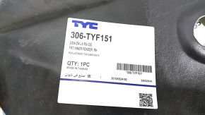 Front right mudguard Lexus RX300 RX330 RX350 RX400H 04-09 TYC