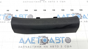 Rear left inner door sill trim for Kia Sportage 17-19, black, worn