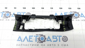 Rear left inner door sill trim for Kia Sportage 17-19, black, worn