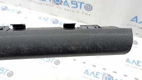 Rear left inner door sill trim for Kia Sportage 17-19, black, worn