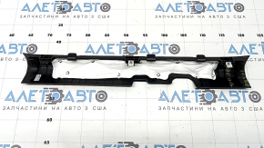 Front left inner door sill trim for Kia Sportage 17-19, black, worn