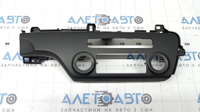 Kia Sportage 17-22 front climate control panel trim, graphite, under manual, scratches
