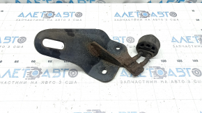 Lexus NX200t NX300 16-21 Rear Left Muffler Bracket with Rubber, Rusty