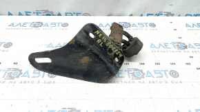 Lexus NX200t NX300 16-21 Rear Left Muffler Bracket with Rubber, Rusty