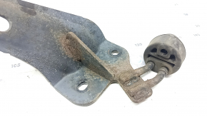 Lexus NX200t NX300 16-21 Rear Left Muffler Bracket with Rubber, Rusty