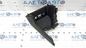 Front upper center console trim for Kia Sportage 17-22, black, 2 pieces, no wiring, scratches