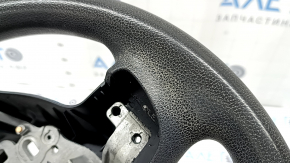 Kia Sportage 17-19 bare steering wheel, black rubber, no pads, needs cleaning