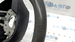 Kia Sportage 17-19 bare steering wheel, black rubber, no pads, needs cleaning