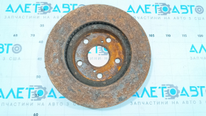 Front right brake disc for Toyota Prius 30 10-15 24 mm rusty