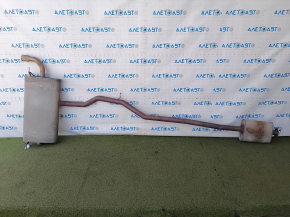 Volvo XC90 16-18 T6 rear exhaust pipe with resonator, rusty, stud sawed off