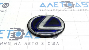 The Lexus RX450h tailgate badge emblem has faded.