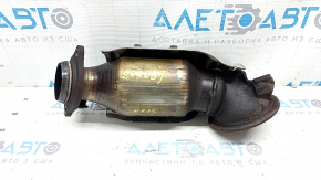 Exhaust manifold with catalytic converter for Lexus NX200t NX300 15-21 2.0T, rusty