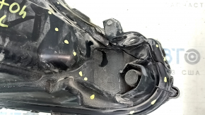 Left front headlight Toyota Camry v70 18-18 halogen + LED, crack in mount, cracked housing