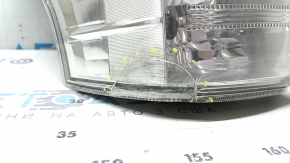 Left headlight for Toyota Prius V 12-14 pre-restoration, scratches, cracks in the glass, fake, broken