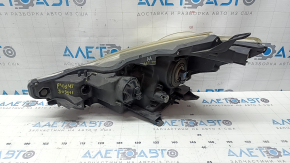Right front headlight for Toyota Prius V 15-17, restyling, halogen, broken mounts, scratches