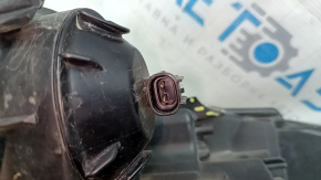 Right front headlight for Toyota Prius V 15-17, restyling, halogen, broken mounts, scratches