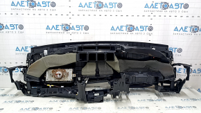 Toyota Camry V70 18-20 black dashboard with airbag, rusty squib