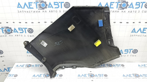 Left rear bumper, bare, Toyota Rav4 19-24, graphite