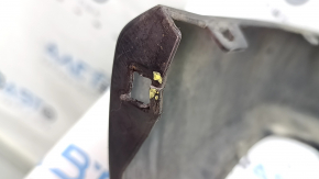 Toyota Rav4 19-24 front bumper lip: structure, scratches, cracks in the fasteners