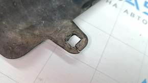 Toyota Rav4 19-24 front bumper lip: structure, scratches, cracks in the fasteners