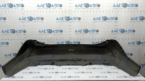 Rear bumper bare lower part Toyota Rav4 19-25 without parking sensors, structure, solid, scratches, cracks in fasteners