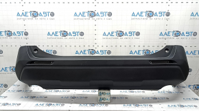 Rear bumper bare lower part Toyota Rav4 19-25 without parking sensors, structure, solid, scratches, cracks in fasteners