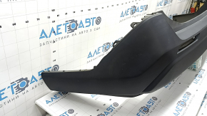 Rear bumper bare lower part Toyota Rav4 19-25 without parking sensors, structure, solid, scratches, cracks in fasteners