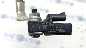 The negative terminal of the Toyota Rav4 19-25 hybrid battery, with a sensor and wire.