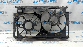 Lexus NX200t NX300 15-21 radiator diffuser with upper bar, broken mount, broken bolts