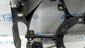 Lexus NX200t NX300 15-21 radiator diffuser with upper bar, broken mount, broken bolts