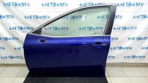 Front left door assembly for Toyota Camry v70 18-23 keyless, blue 8W7, dented
