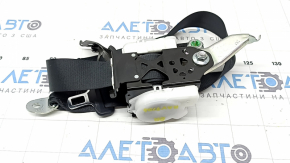 Rear right seat belt for Toyota Rav4 19-25, black, with a squib, shot, worn