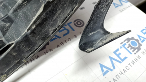 Toyota Camry v70 18-20 L/LE USA hybrid front bumper lower grille, no hook, no fog lights, broken fasteners, non-factory holes, sand