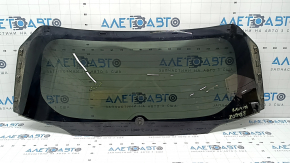 Rear window of the Toyota Rav4 19-24 trunk door, tinted, scratches on the glass