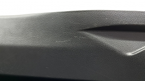 Right arch trim for Toyota Rav4 19-24, black, with pocket, with lamp, scratches