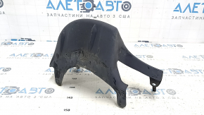 The rear right control arm cover under the spring of Toyota Highlander 20-25 is worn and dented.