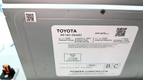 Toyota Camry V70 18-19 monitor, scratches, chrome peeling