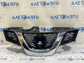Radiator grill grill Nissan Rogue 14-16 under the camera without emblem