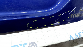 Toyota Camry V70 18-24 trunk lid without spoiler, blue 8W7, dents, bumps