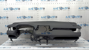 Toyota Rav4 19-24 black, scratched dashboard with airbag