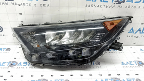 Toyota Rav4 19-24 Left Front Headlight, Reflector, Black, USA Built