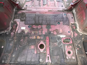 Toyota Highlander 20-24 trunk trough red 3T3, on the body
