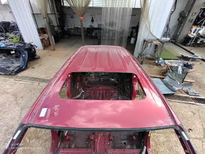 Metal roof Toyota Highlander 20 - under the hatch