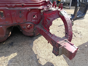 Front left quarter panel Toyota Highlander 20-22 3.5 red 3T3, on the body