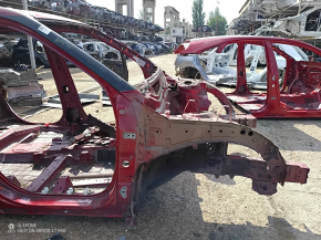 Front right quarter panel Toyota Highlander 20-25 2.4T, 3.5 red 3T3, on the body
