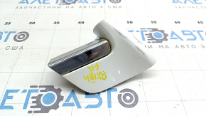 Right front bumper cap with chrome for Lexus RX350 RX450h 13-15 rest, sand on chrome
